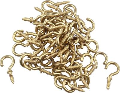 50 Stück Mini Ringhaken Schraube Augbolzen für Spiegelrahmen Augbolzen