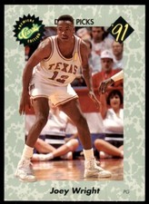 1990-91 Classic Draft Picks Joey Wright Basketball Card #40