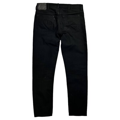 Acne Studios Bla Konst Men's River Stay Black Slim Taper Cropped