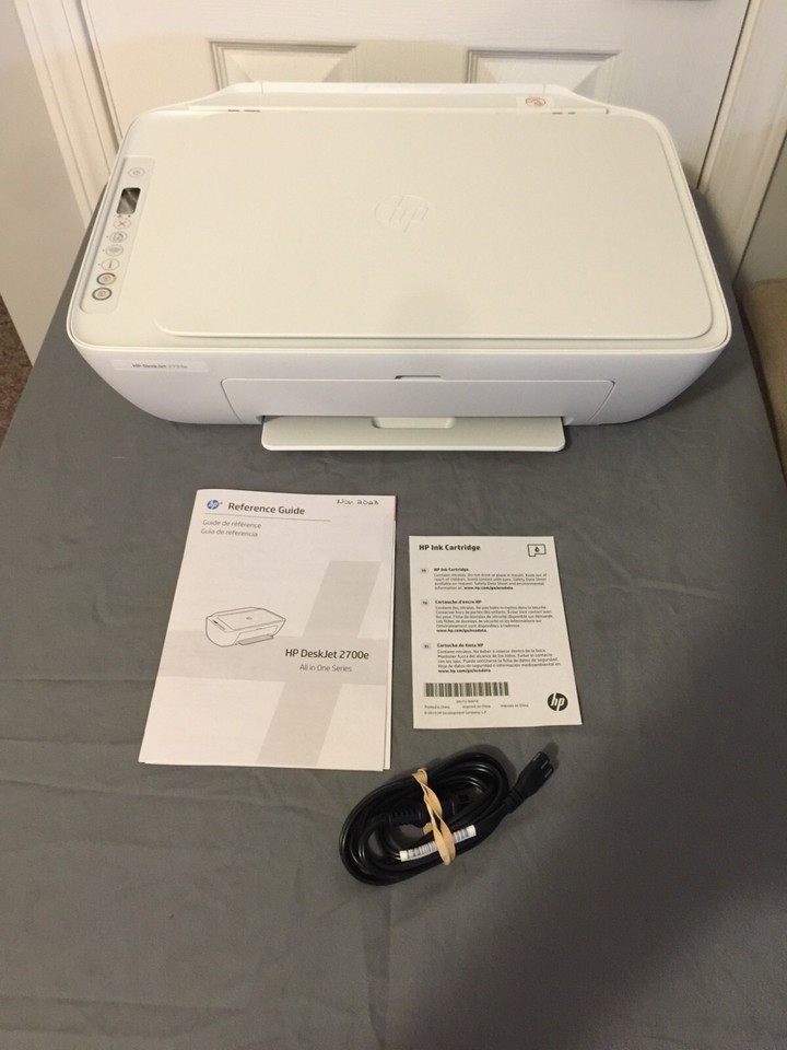 HP DESKJET 2700e WIRELESS ALL IN ONE SERIES PRINTER SCANNER DESK TOP COPIER eBay