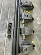 Set Of Yakima Q Tower Rack System With 48yakima Round Load Bars Locks Optional