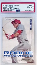 2012 Panini Prizm Mike Trout “Rookie Relevance” #RR1 PSA 10 Gem 💎 Rookie Card
