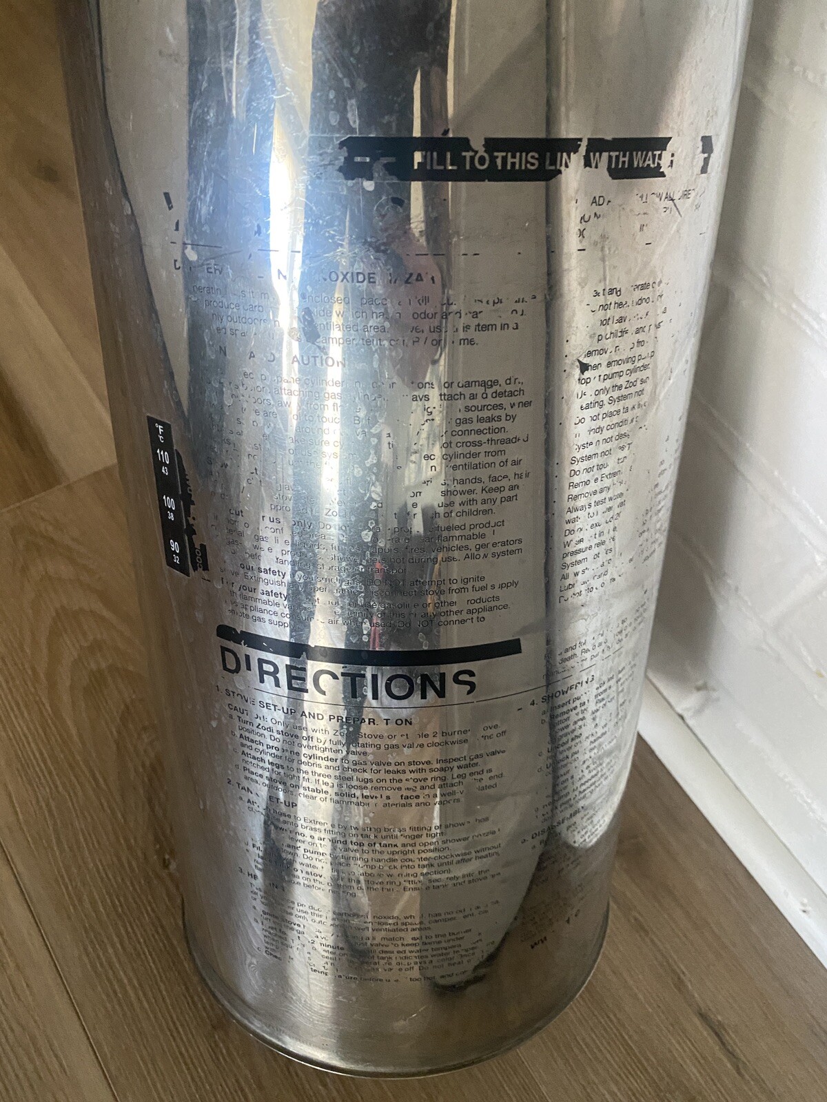 ZODI Outback Gear Extreme SC Hot Shower System. MISSING PARTS!! eBay