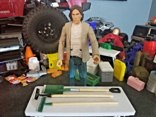 RC 1/10 Scale Shovel Rake Hoe Lawn & Gardening Tool Set Rock Crawler Truck Mini - Picture 2 of 5