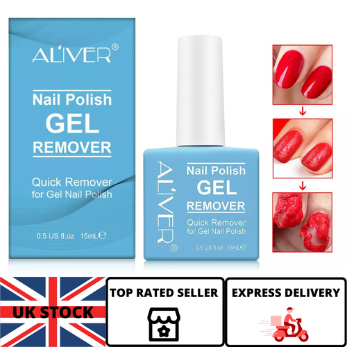 Aliver Nail Polish Remover Soak Off Magic Varnish Gel Acrylic Cleaner
