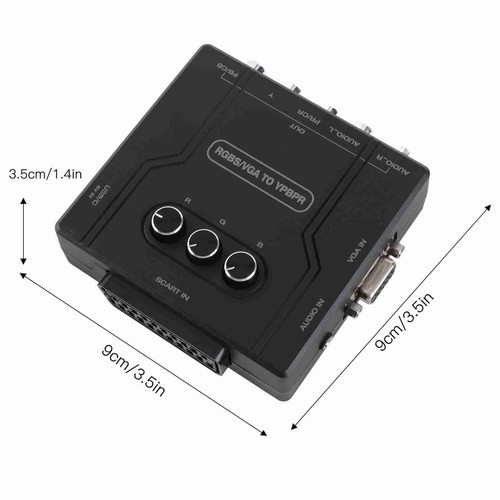 RGBS VGA SCART To YPBPR Component Converter For SFC For Genesis For N64 For Fit - Picture 5 of 22