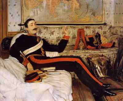 Corot Tissot James Jacques Captain Frederick Gustavus Burnaby A4 Print
