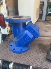 Titan 4” Class 125 Y Strainer YS-58-C1  Cast Iron 9” Flange