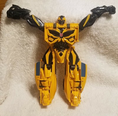 yellow transformer toy