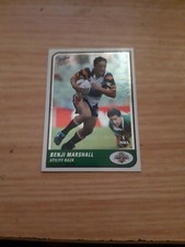 NRL 2005 Tradition Select Benji Marshall Trading Card