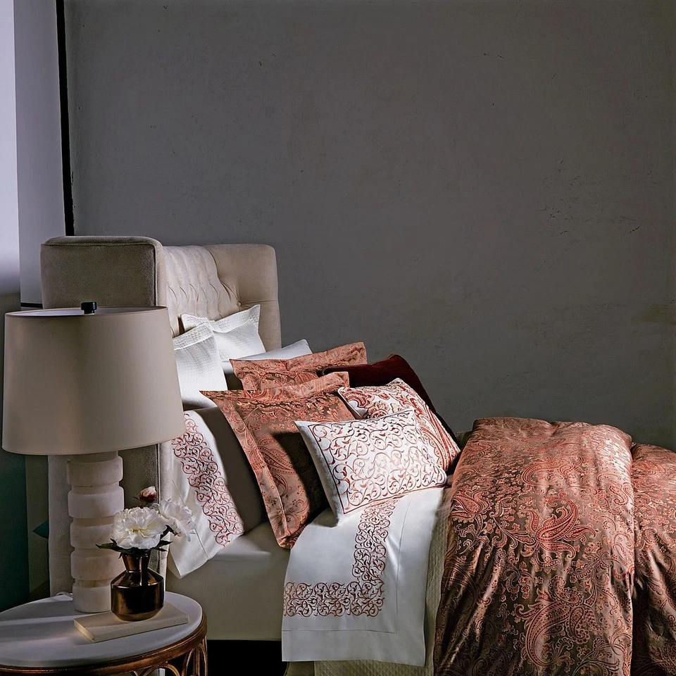 Sferra SANDRO Continental 1 Euro Sham Cobre Paisley Foto 4 de 4