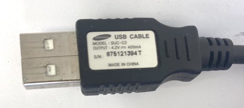 Samsung Camera USB & AV Cable SUC-C2 - Works With Samsung Camera NV15 - Picture 5 of 5