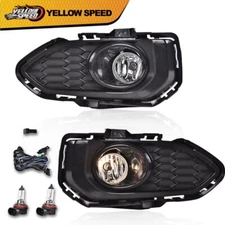 Fit For 2018 2019 2020 Honda Fit Fog Lights Lamps W/ Cover Set Pair LH+RH