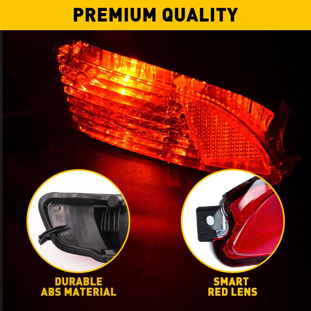 PIT66 Rear Right Side Marker Bumper Light For Lexus RX330 RX350 RX400h (2004–2009) – Red Lens, Halogen