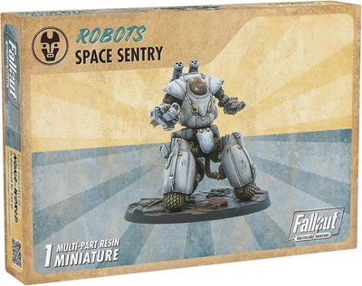 Modiphius Entertainment: Fallout: Wasteland Warfare - Robots: Space Sentry - 1 F