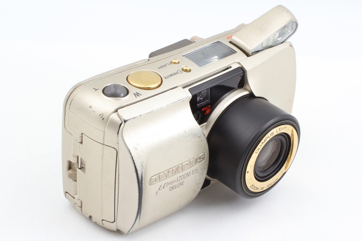 【✨完動品】OLYMPUS μ mju zoom105 deluxe F-8 Olympus Mju Zoom 105 Delux – Camera Go Camera