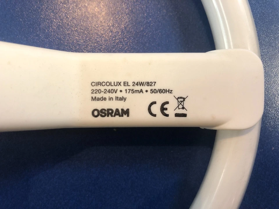 OSRAM/RADIUM CIRCOLUX EL 24W 825 Warm White Deluxe 240V E27 Ringleuchtstofflampe - Bild 2 von 3