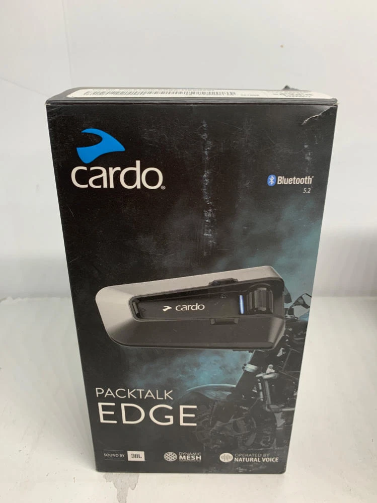 Cardo Packtalk Edge helmet Bluetooth communication device gear