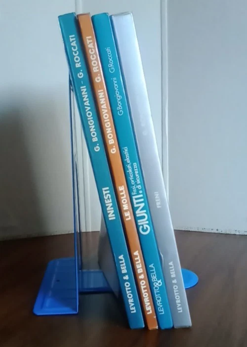 INGEGNERIA MECCANICA- INNESTI, MOLLE,GIUNTI, FRENI -4 libri-Bongiovanni, Roccati - Immagine 2 di 4