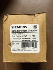 Siemens 42GE35AH Definite Purpose Contactor 480VAC NEW IN BOX