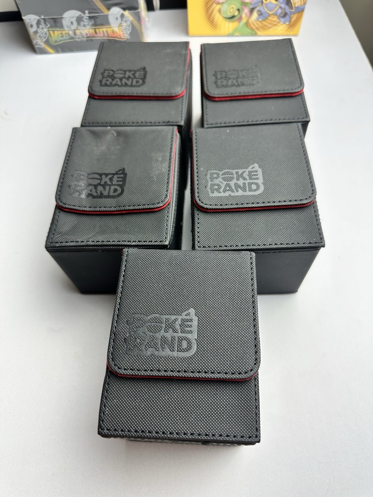 Vault X Deck Boxes - 5 Boxes - One Slightly Damaged