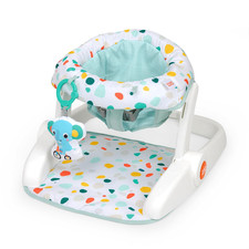 Terazzo Neutral 2 Position Baby Floor Seat Foldable Unisex Multi-Coloured