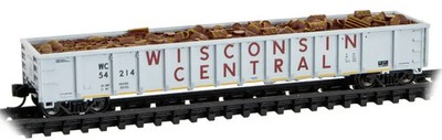Micro-Trains 17000021 N WC 52' 6'' Greenville 2494 Mill Gondola #54214