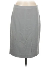 Moda International Women Gray Formal Skirt 8
