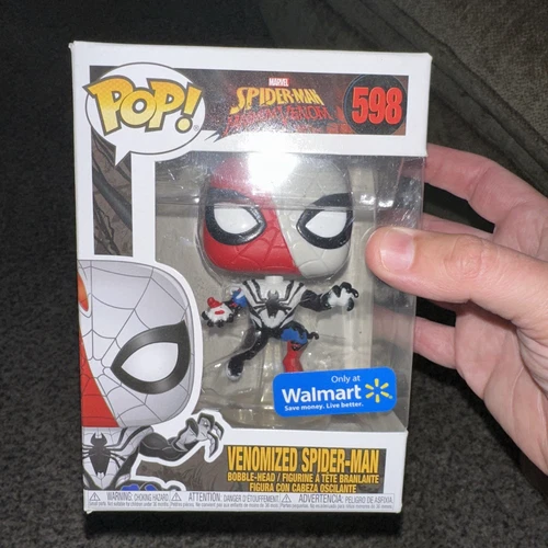 Funko Pop Venomized Spider-Man exclusivo de Walmart 598 Maximum Venom Marvel