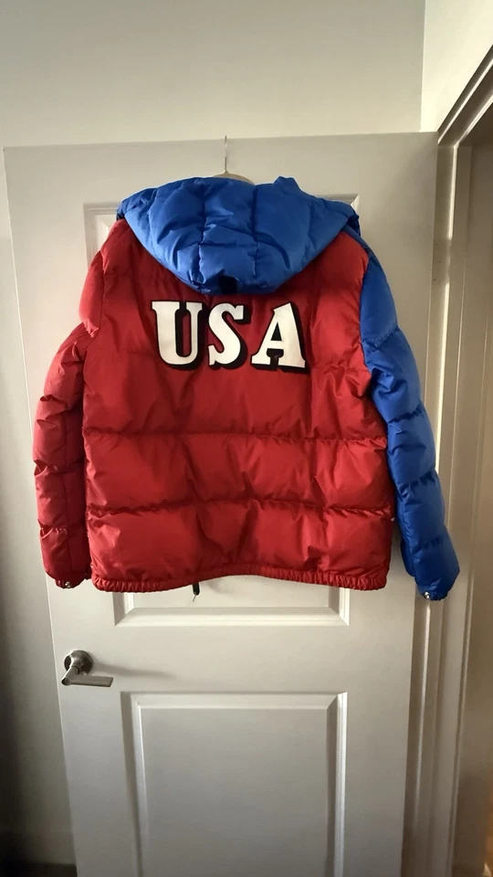 Polo Ralph Lauren 男式中号 PRL67 美国 Down Hill 高山滑雪背心 Puffer 夹克 — 第 2/2 张图片