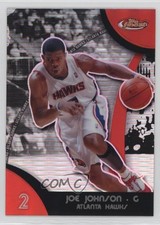2007-08 Topps Finest Refractor Joe Johnson #17 d4v
