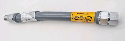 Dormont Ultra Flow 51-5152-18, 1-1/4'' O.D. x 18'' Coated Gas Line, 1'' I.D. 