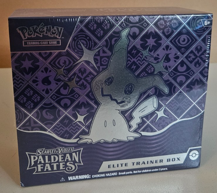 Nintendo Pokémon TCG Scarlet & Violet Paldean Fates Elite Trainer