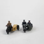Vintage Meccano Ltd Dinky Toys Motorcycles Police & AA Patrol