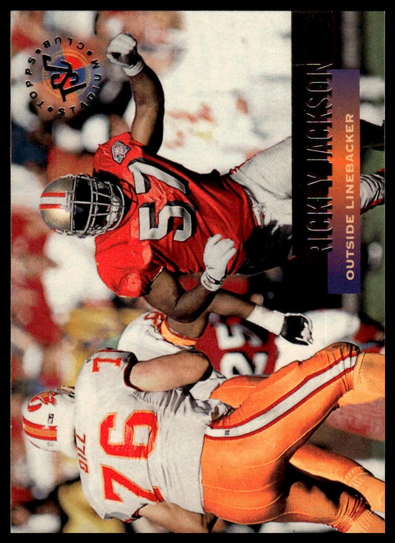 1995 Stadium Club #64 Rickey Jackson