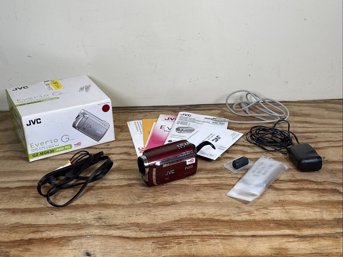 JVC Everio GZ-MG630RU No SD Card 40X Dynamic Zoom Compact