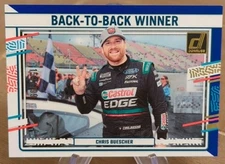 2024 Donruss Season Highlights Blue 159/199 Chris Buescher