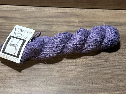 Classic Elite INCA ALPACA Yarn PURPLE 1182 Alpaca 50gr 109yds - product listing photo