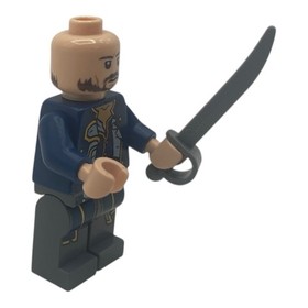Lego Pirates of the Caribbean Admiral Norrington Minifigure poc005 4183