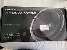 Deaf Bonce AP-M61AC 6.5" Mid Range Car Stereo Speakers 720W 4 Ohm NEW Pair