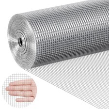 Hardware Cloth, 1/4 inch 48in x 50 ft 23 Gauge, Hot Dipped Galvanized Wire
