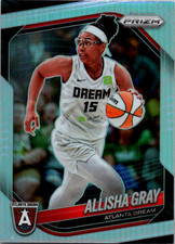 Allisha Gray Silver Prizm ( 2025 Panini Prizm #16 Atlanta Dream NM )