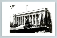 RPPC Postcard Fairfield CA California Solano County Court House Real Photo