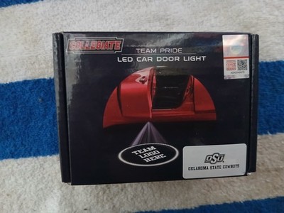 OKLAHOMA State OSU Car Door Laser Projector Light LED NCAA Auto Truck NEW Opened