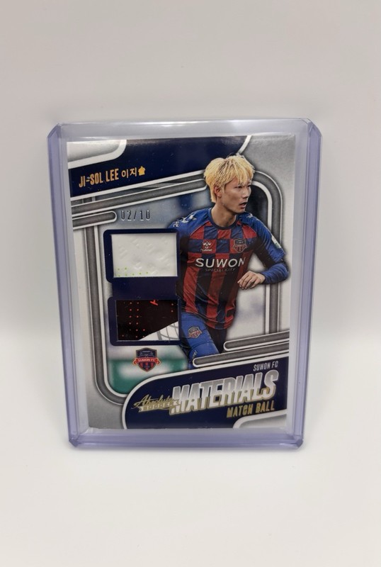 2025 Panini Absolute K-League Materials Match Ball /10 Ji-Sol Lee