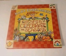 Crafts to Celebrate the Seasons by Mary Engelbreit 1999, Spiral EUC