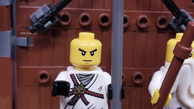 Lego Spinjitzu Dojo 2504 Ninjago Zane Sensei Wu 100% Complete Set Golden Weapons