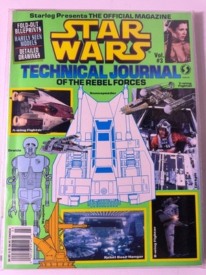 Star Wars Technical Journal Magazine Vol 3 1994 Rebel Forces Blueprints