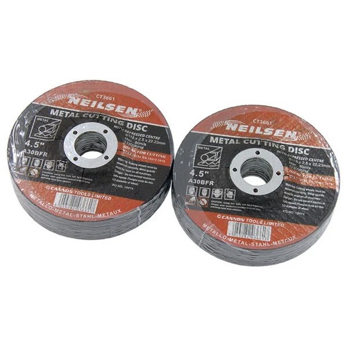Discos de corte y rectificado Neilsen 115 mm - Metal, mampostería, 2 piezas, 10 piezas paquetes de 20 piezas - Imagen 2 de 7