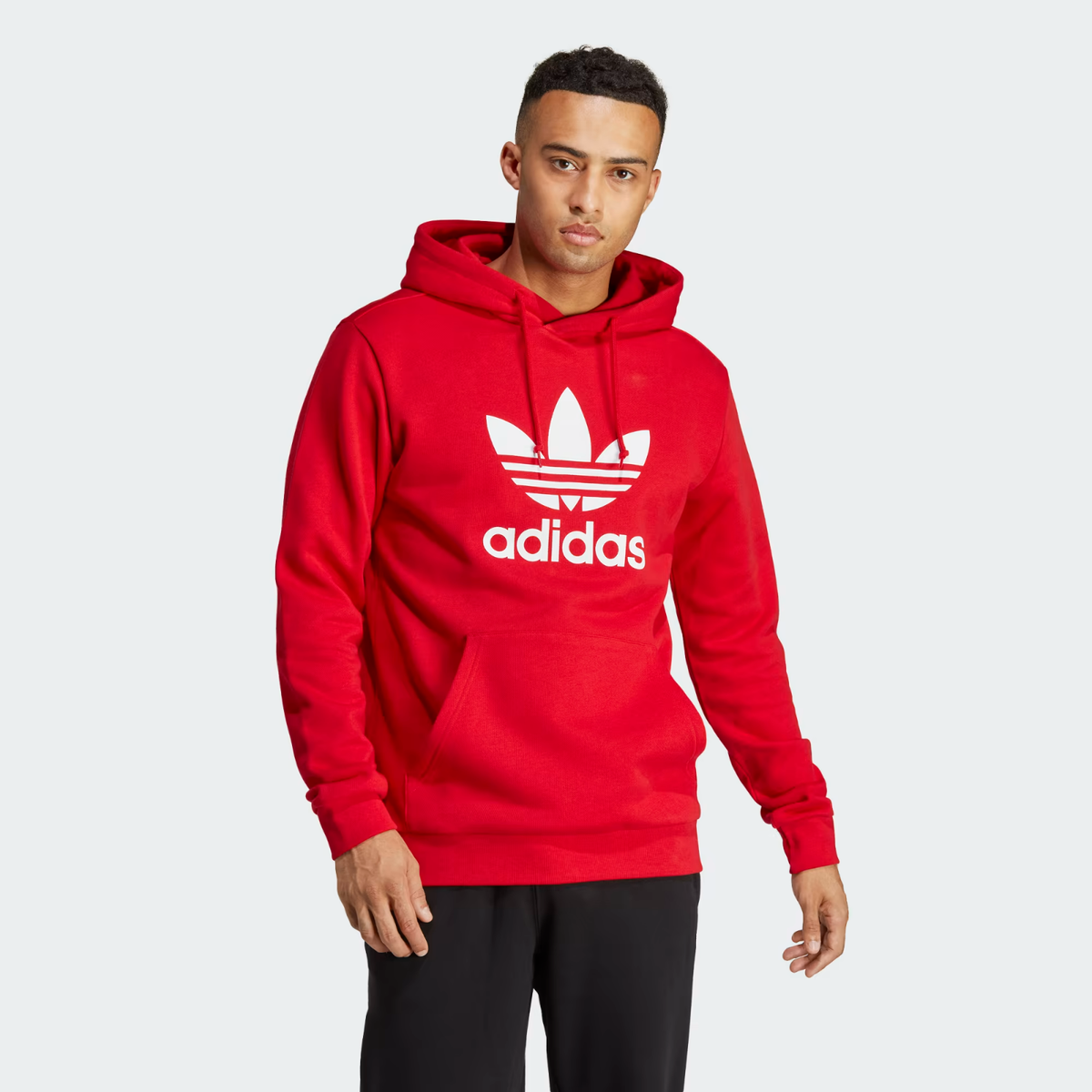 Adidas Originals Trefoil Red Men's Hoodie, Red, Large | eBay